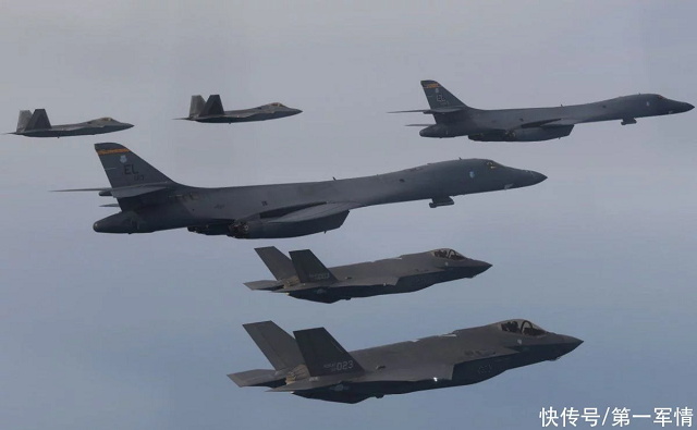 美国轰炸机飞入黄海，理论射程覆盖北京，解放军划禁区反制